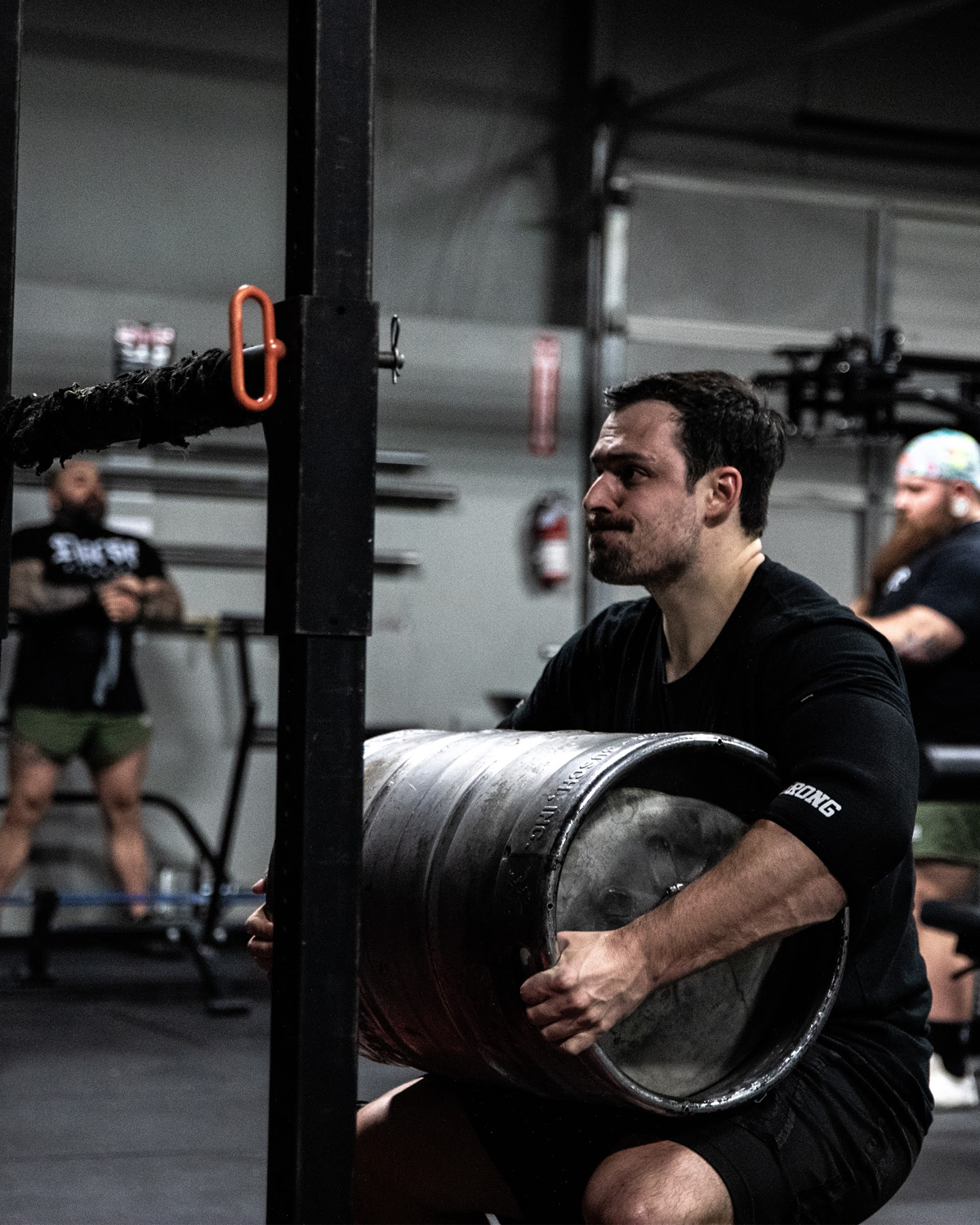 A member training at Norse Compound