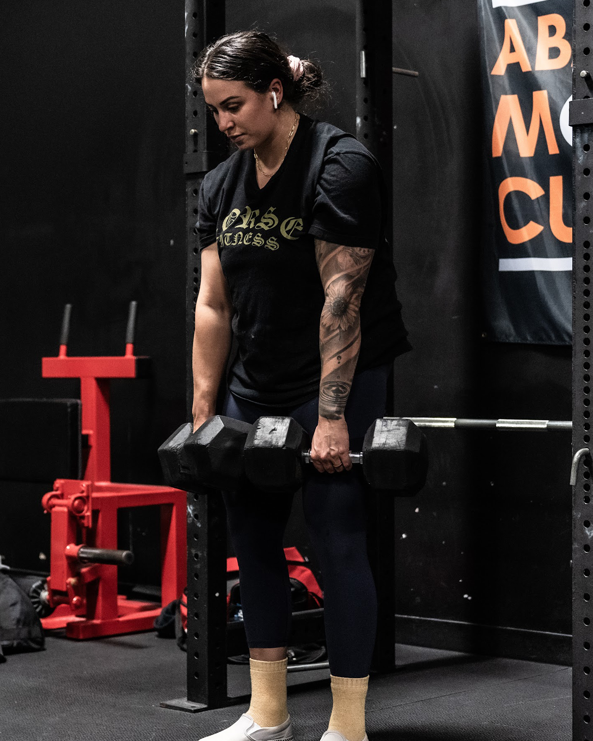 A member lifting at Norse Compound