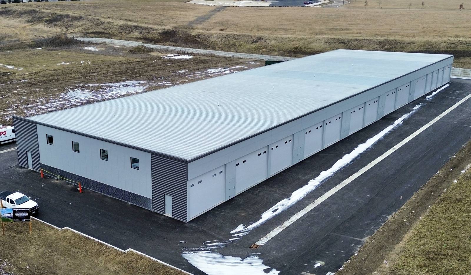 Aerial view of the Lonsdale building
