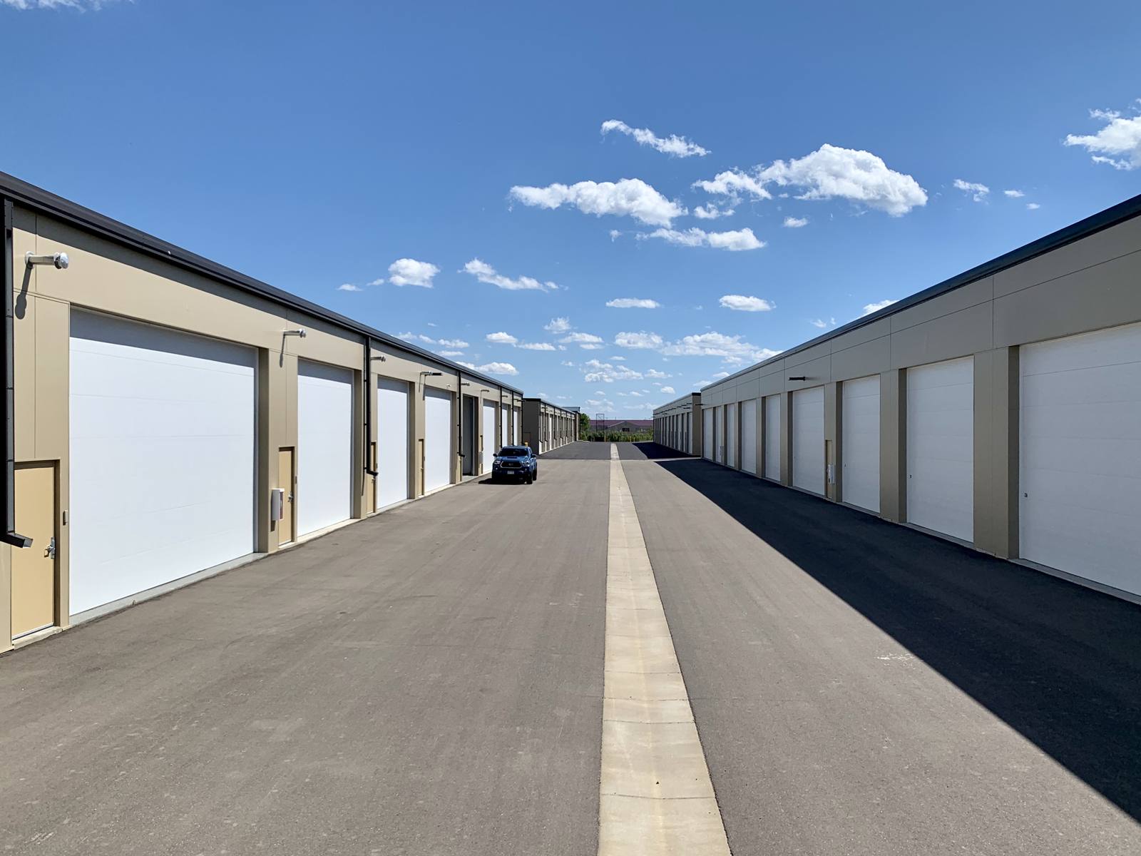 Corcoran East building drive aisle