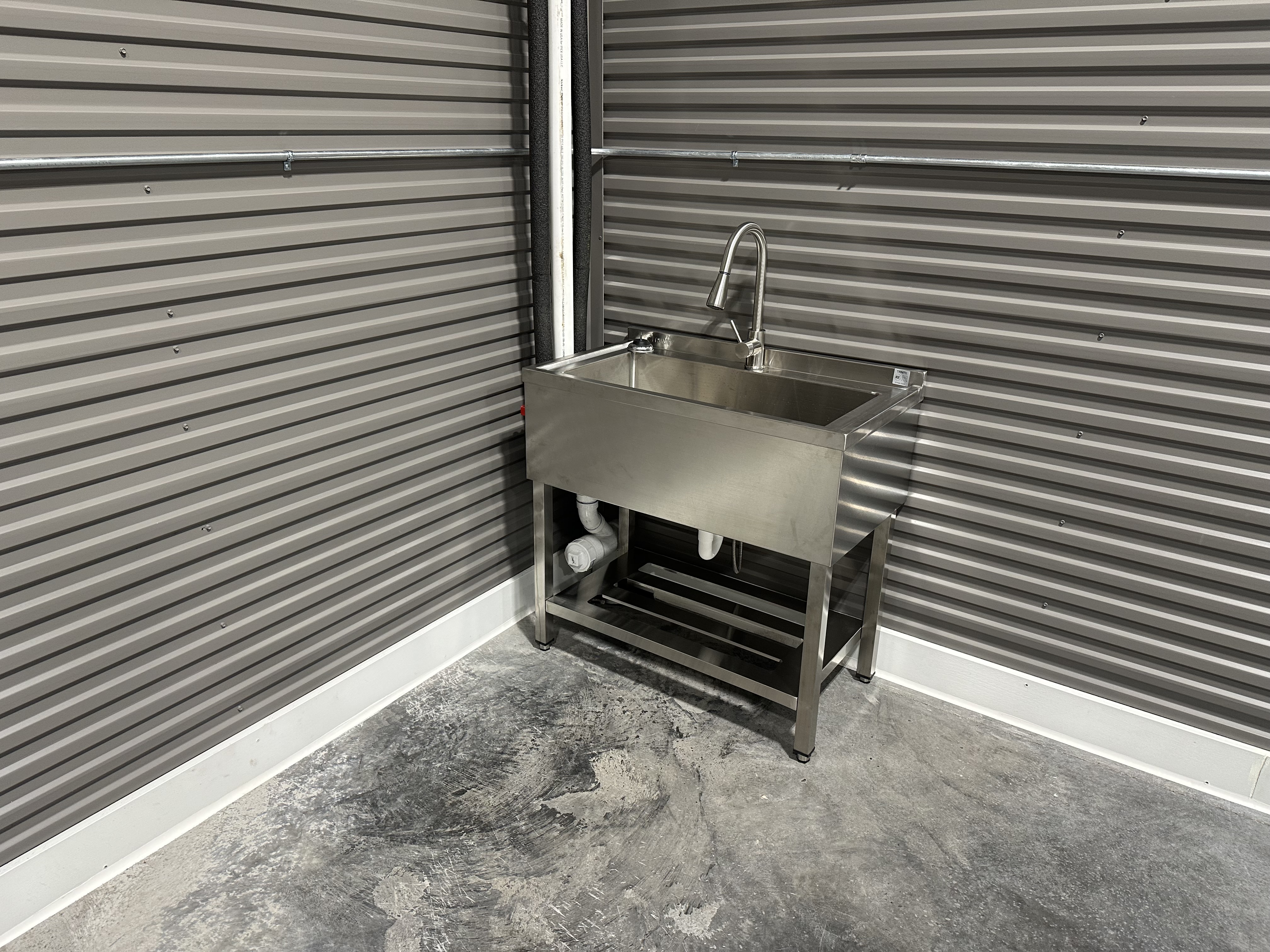 Standard 24x55 Woodbury stainless utility sink