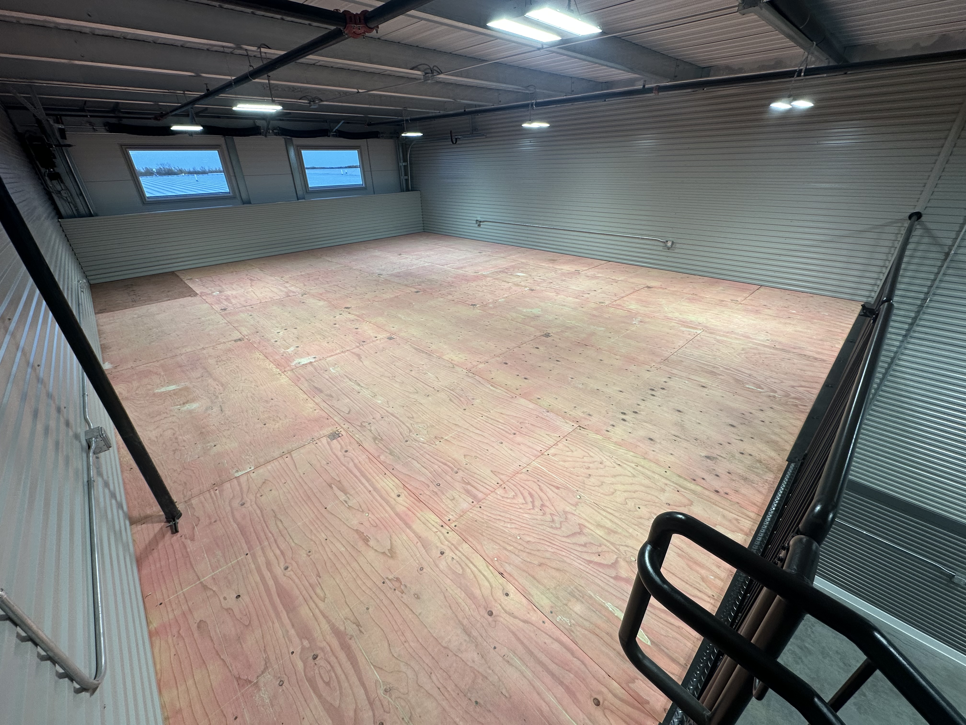 Standard 24x70 Woodbury mezzanine loft level