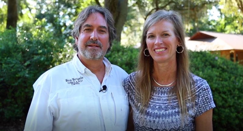 Scott and Patty Milliron of Bug Brigade Termite & Pest Control