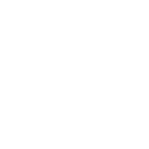 Abstract black and white geometric shape resembling a stylized letter X or diamond.