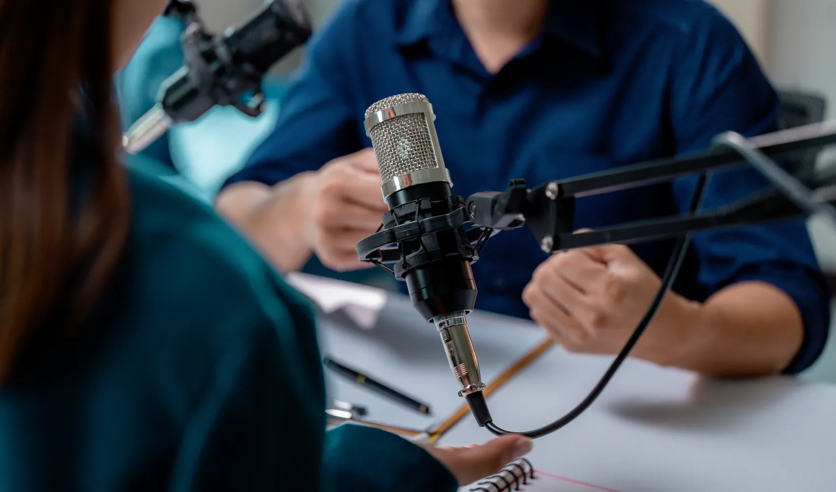 Podcast studio