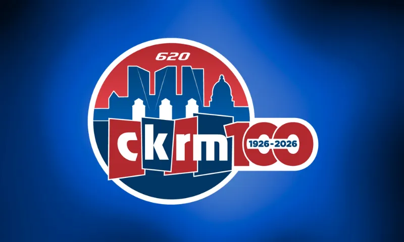 620 CKRM centennial logo