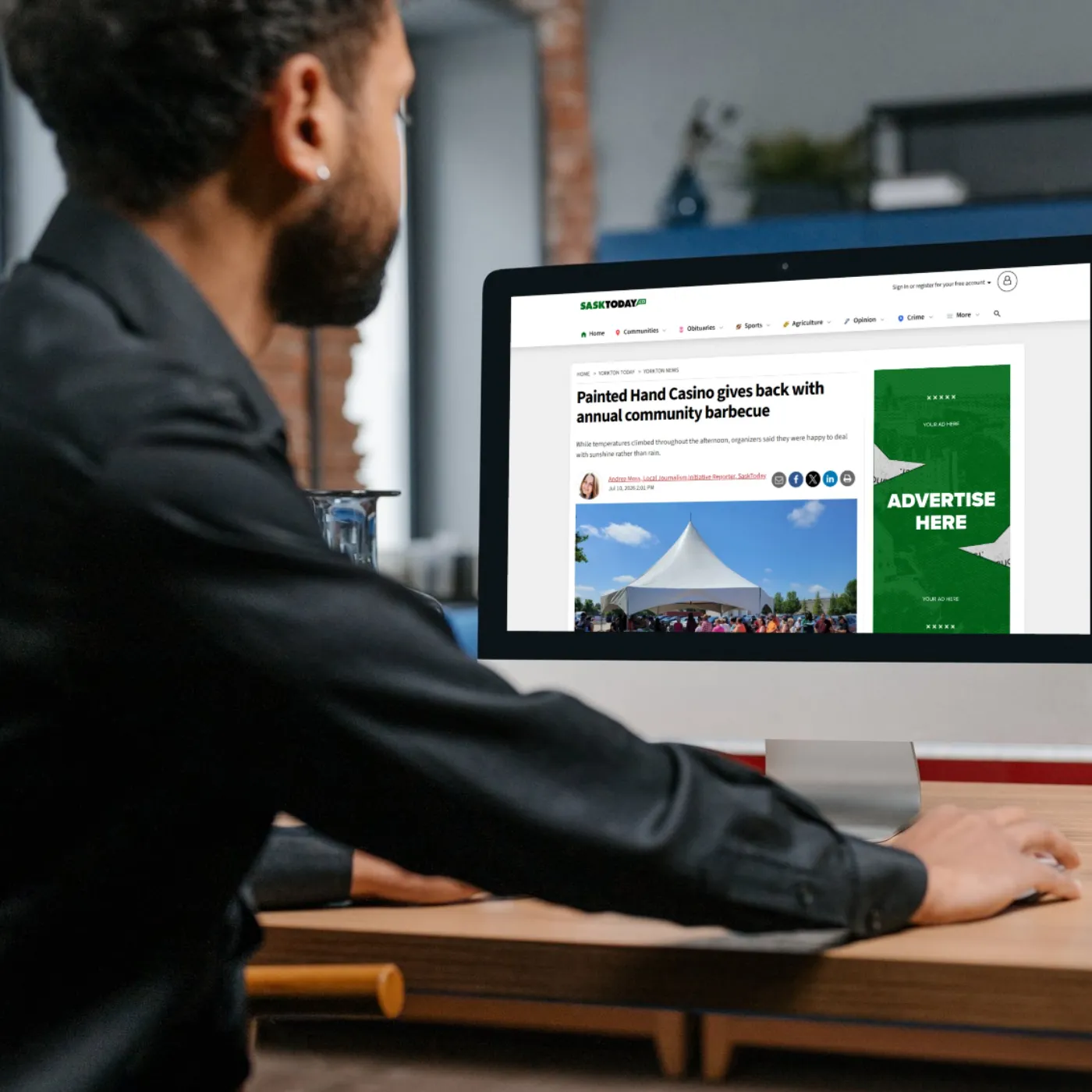 Reviewing a live ad campaign