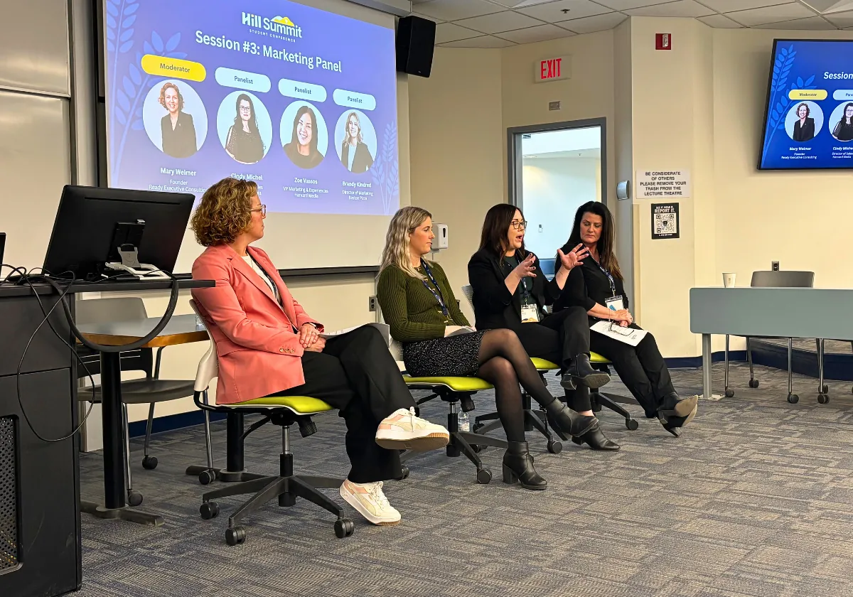 Panel of marketers