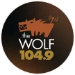 The Wolf 104.9 logo