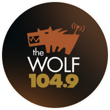 104.9 the WOLF logo