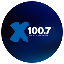 X100.7 logo
