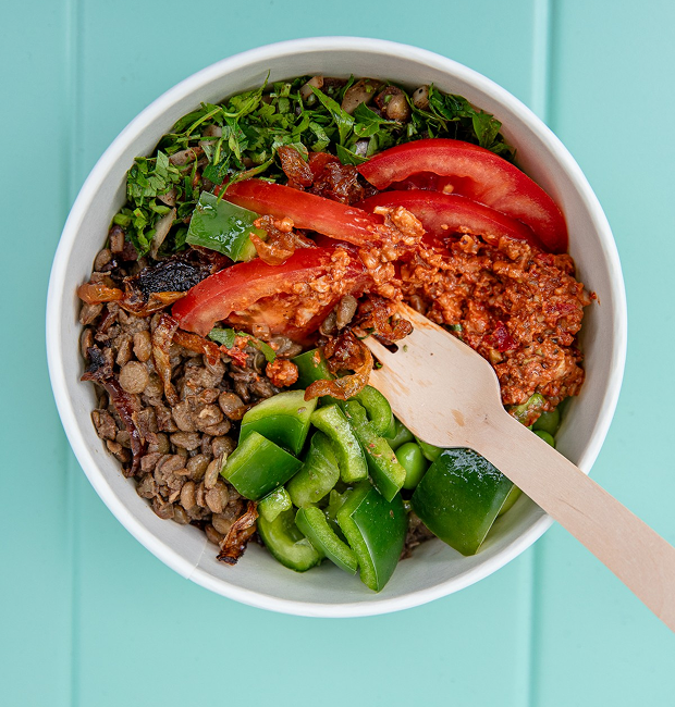 Oven District brand, food and website project