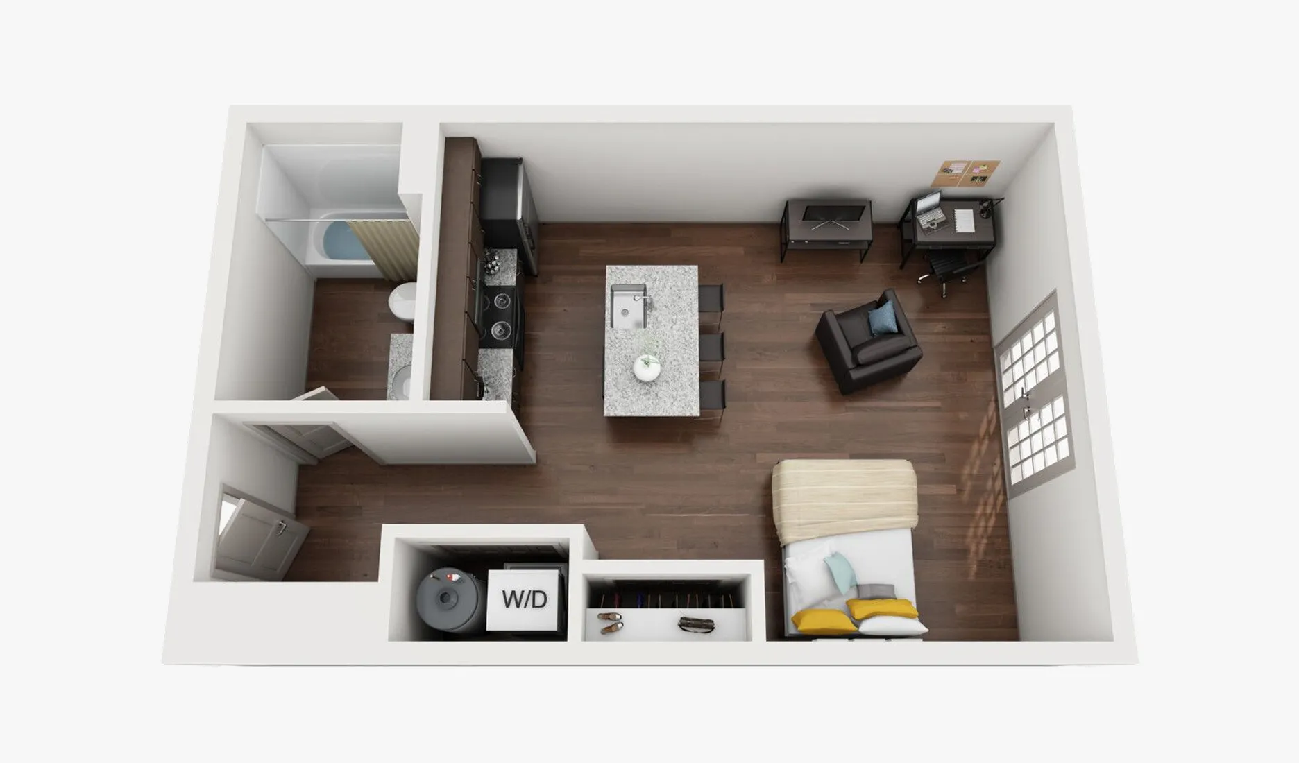 S1 floor plan at Luxe On West Call