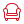 Red armchair icon with backrest and armrests.