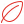 Red outline of a stylized leaf icon on a white background.