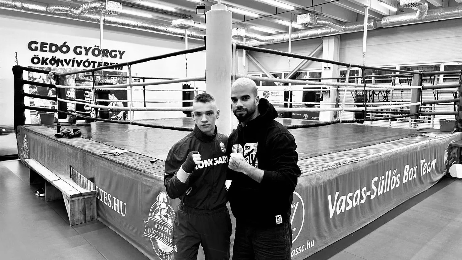 Kállay Saunders x HELL Boxing Kings KRUZITO collaboration, campaign photo 2