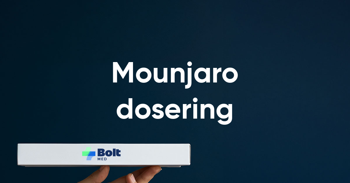 mounjaro dosering
