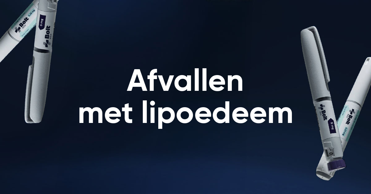 afvallen met lipoedeem