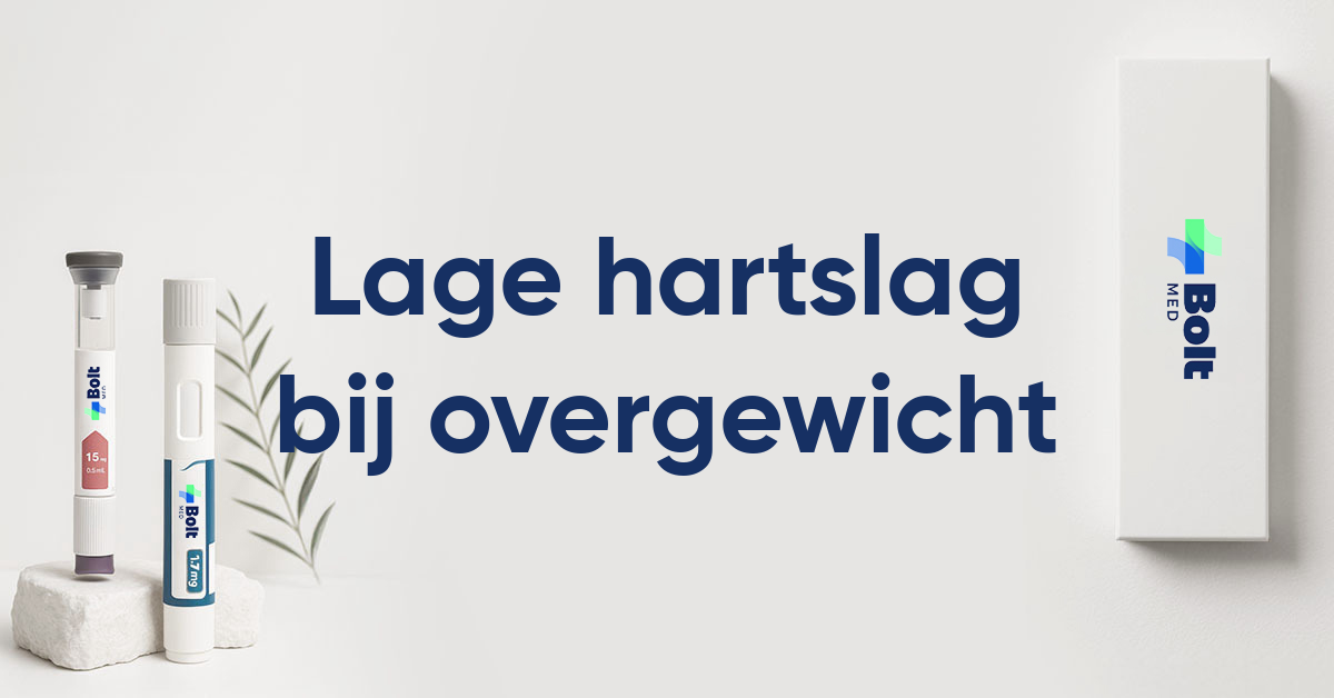 lage hartslag overgewicht