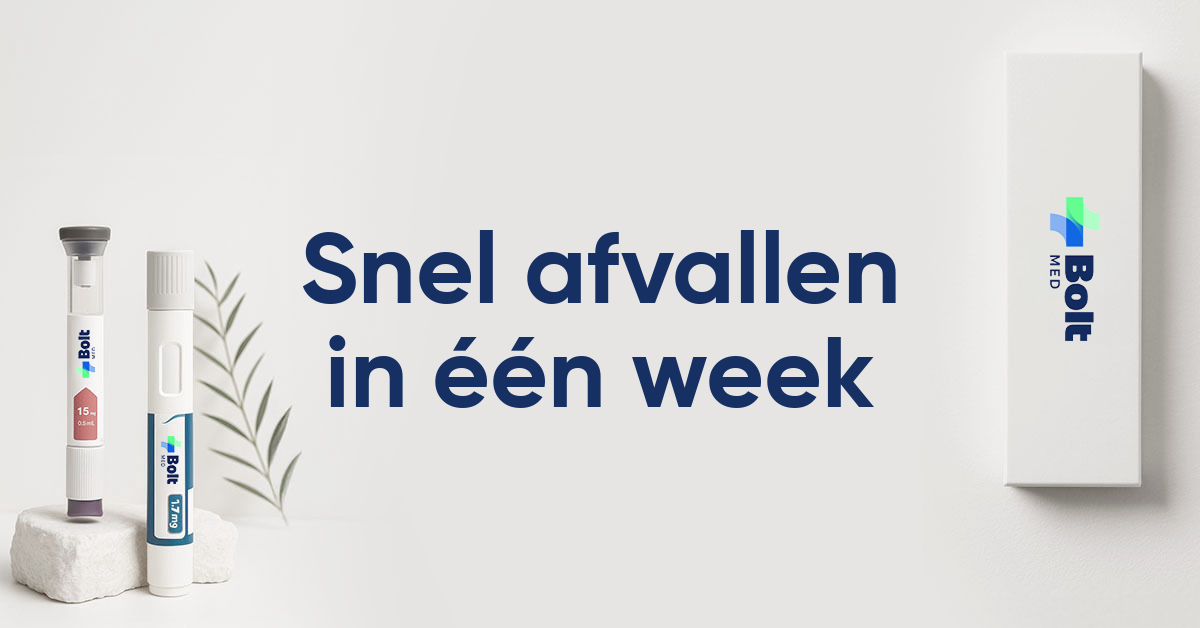 snel afvallen in een week