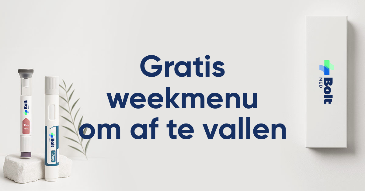weekmenu afvallen gratis