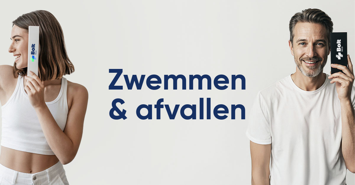 afvallen en zwemmen