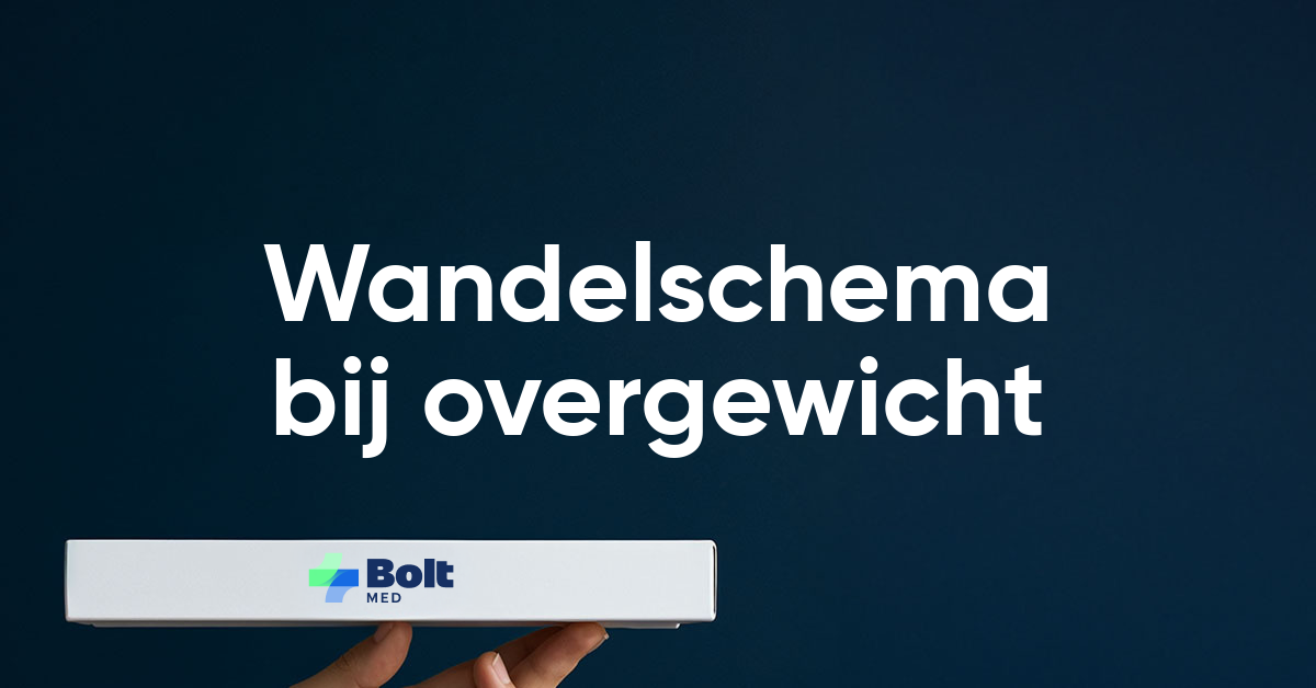 wandelschema overgewicht