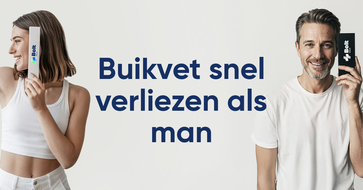 snel buikvet verliezen man