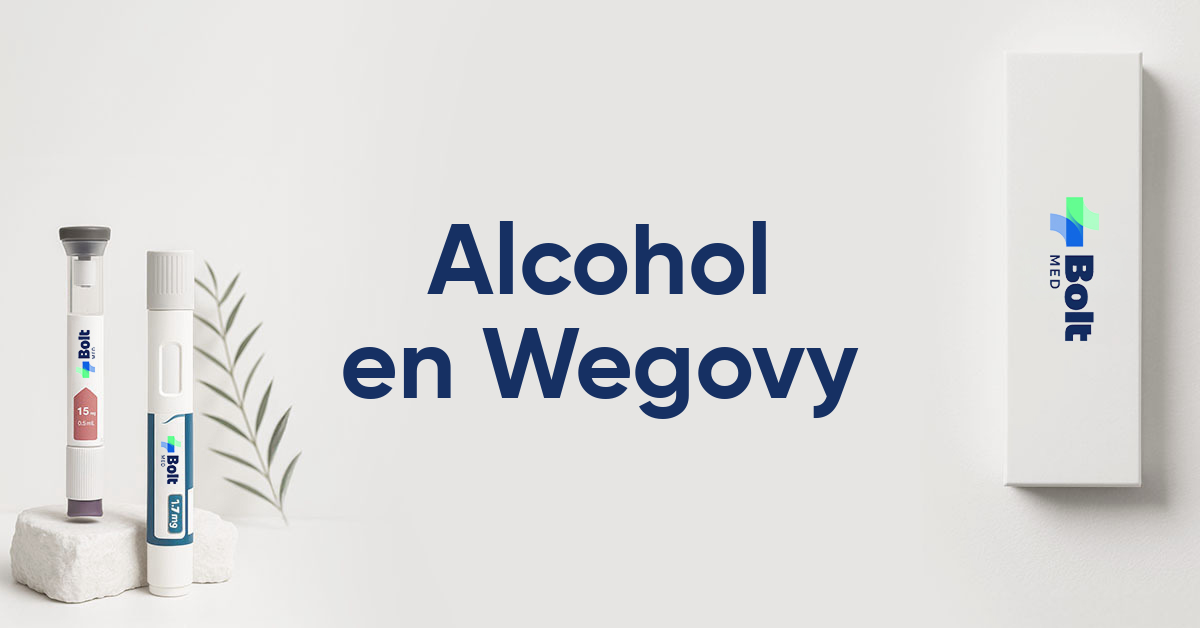 alcohol en wegovy