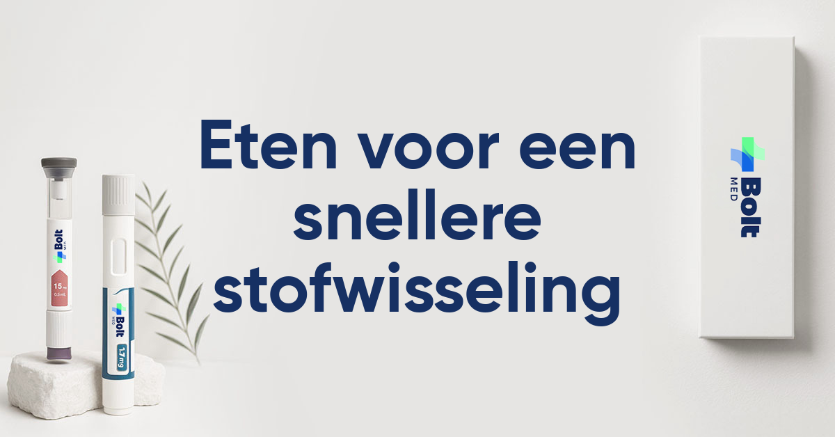 stofwisseling versnellen eten