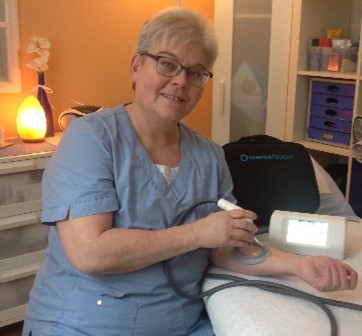 Nurse and lymph therapist Leena Vallin