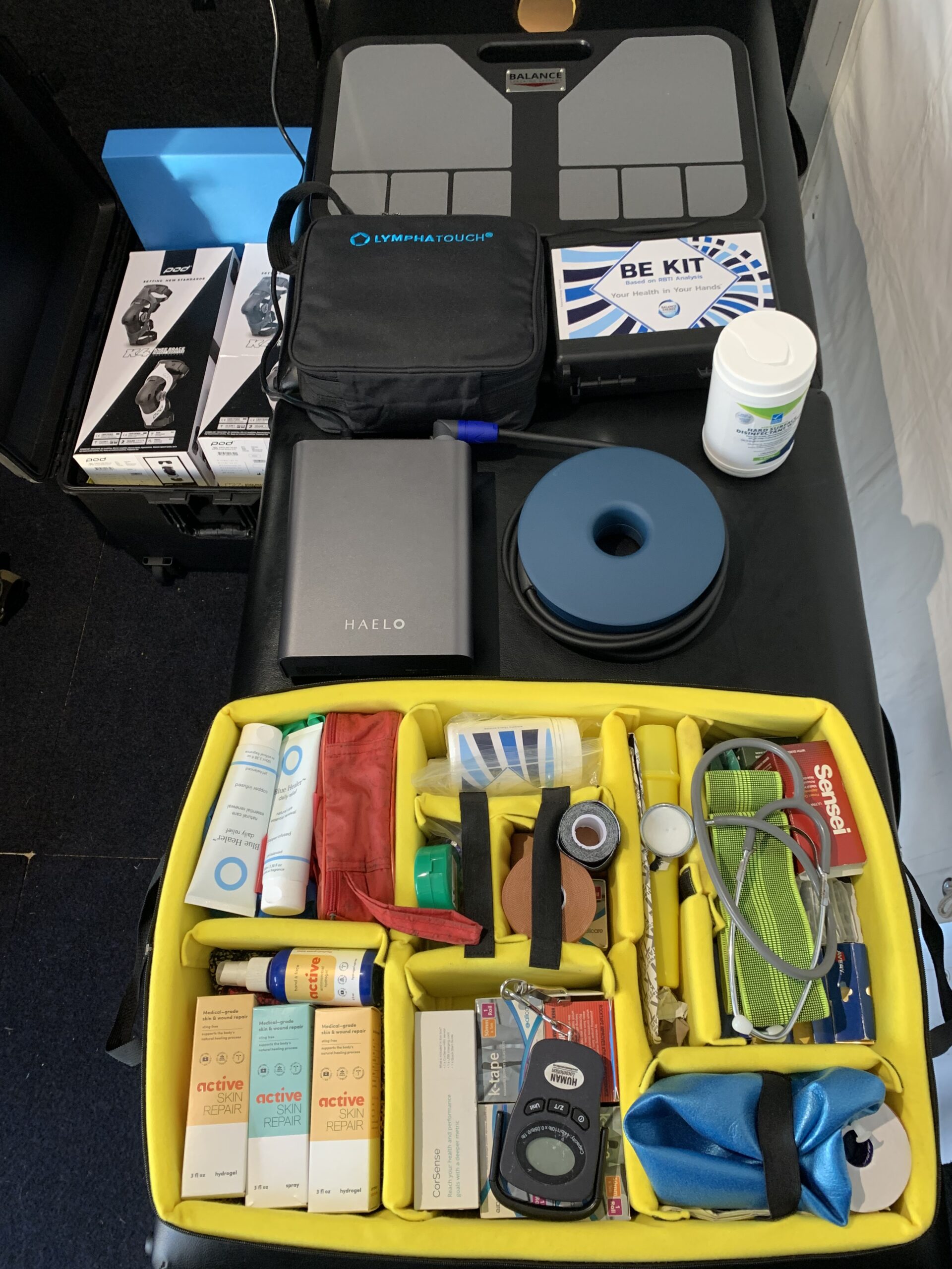 Chris Prosser’s LymphaTouch work on the World Surf League tour