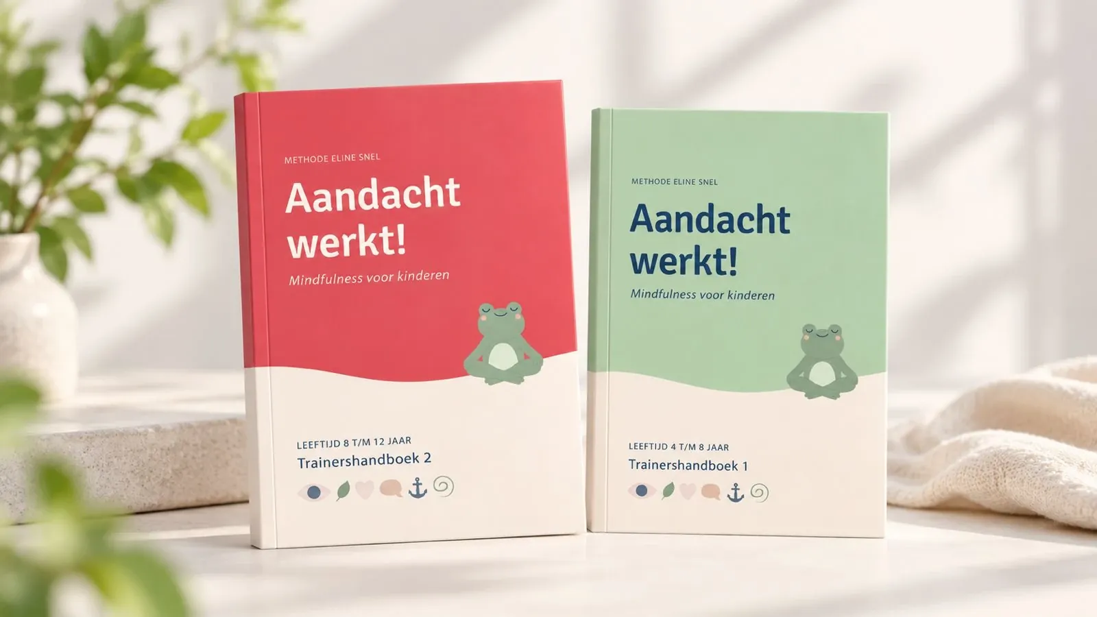 Twee trainershandboeken Aandacht werkt!
