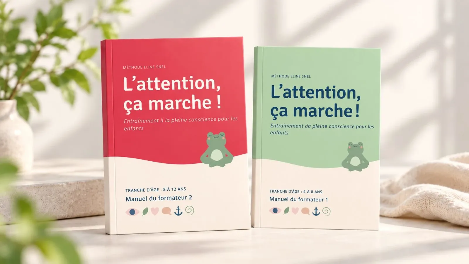 Deux manuels du formateur L’attention, ça marche !