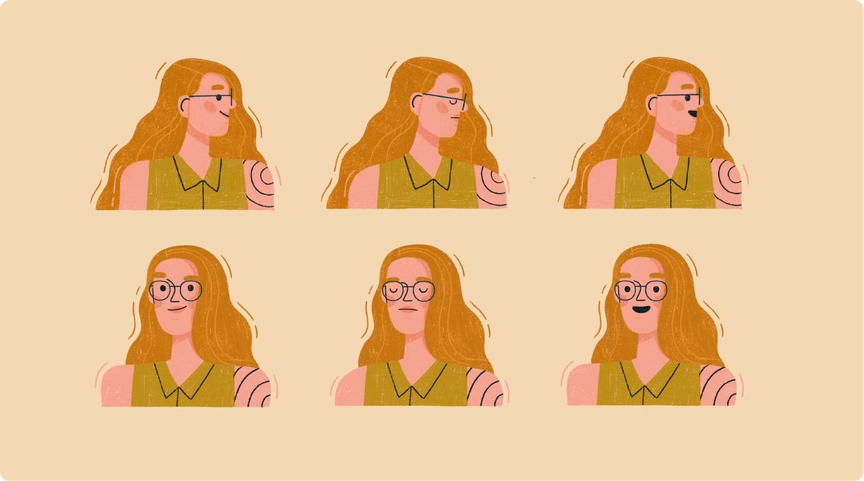 Character expression sheet