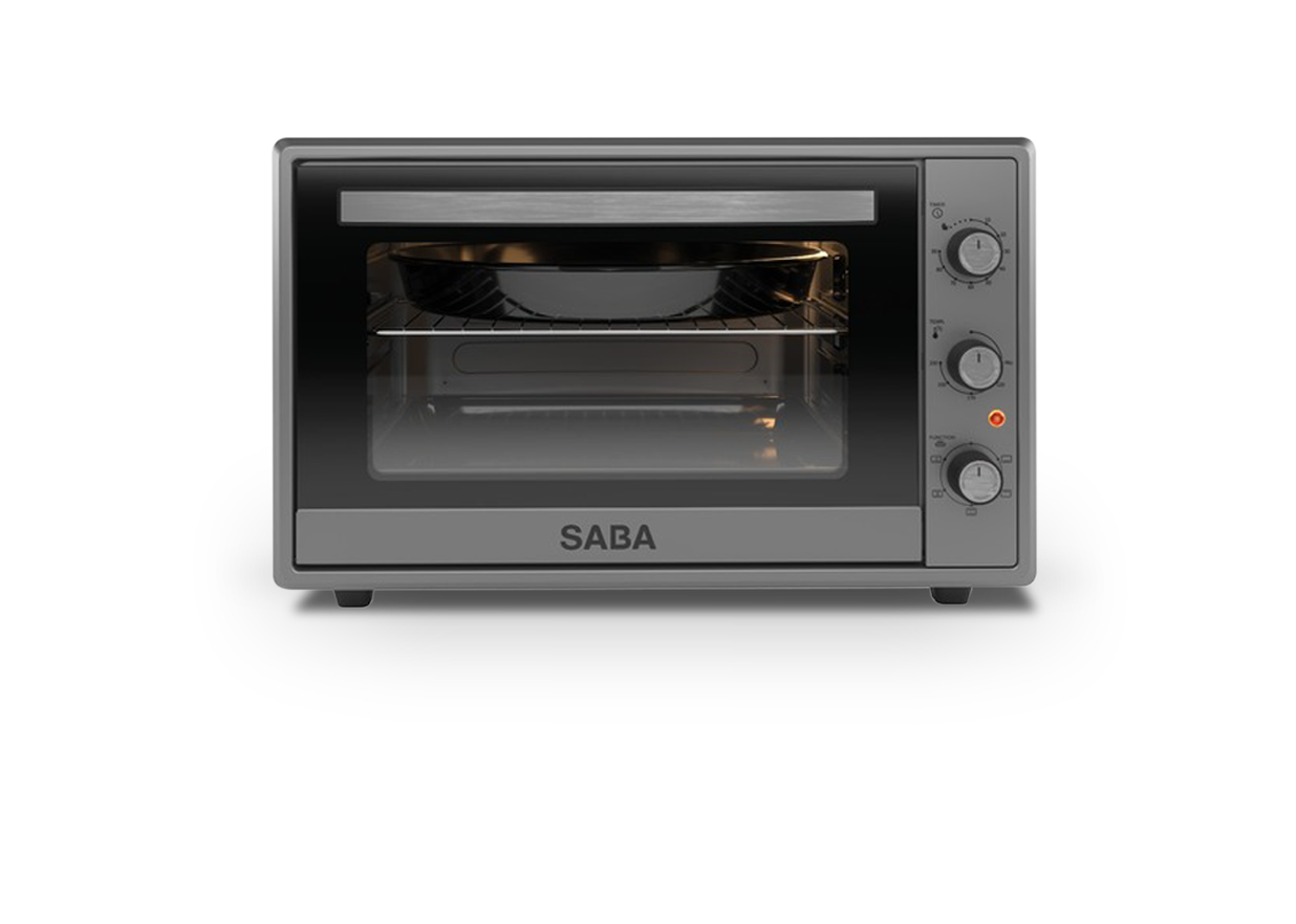 SABA 45 L TURBO OVEN METALLIC GREY