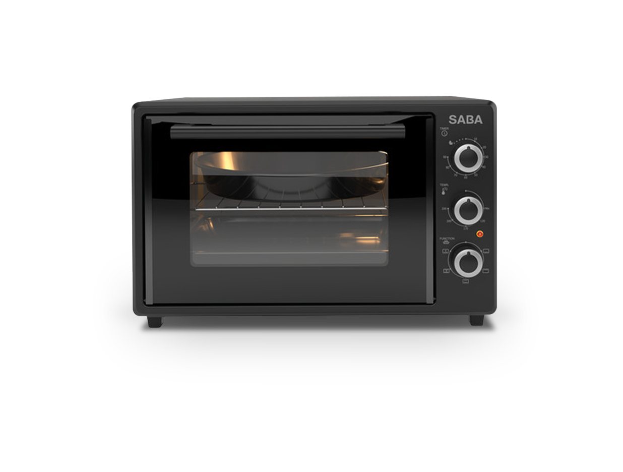 SABA 35 L TURBO OVEN BLACK