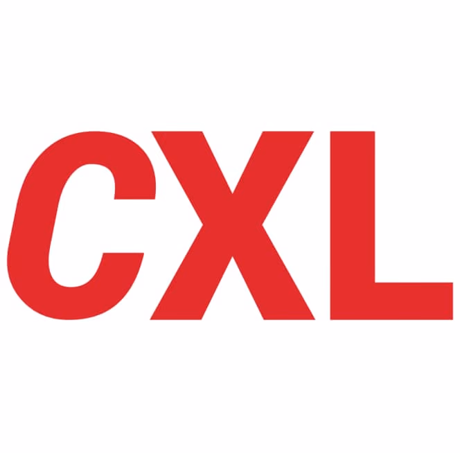 CXL — Conversion Optimization & Marketing Education