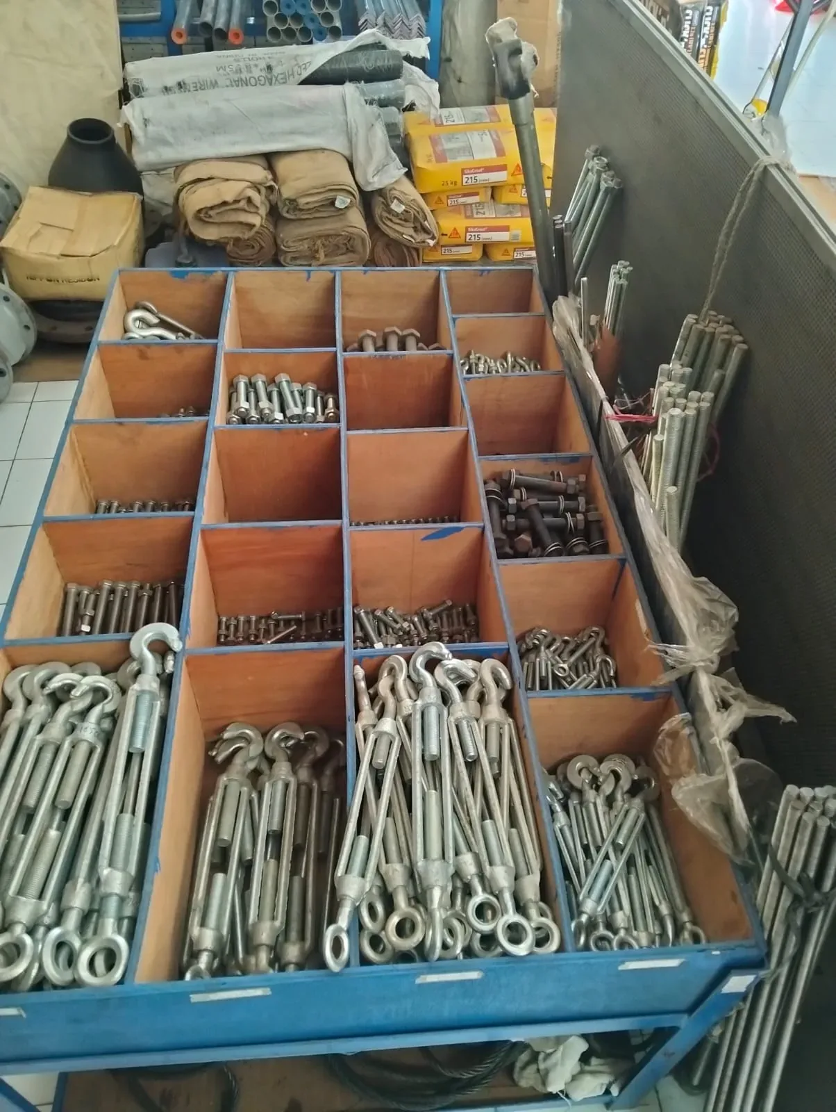 Industrial anchor and stud bolts