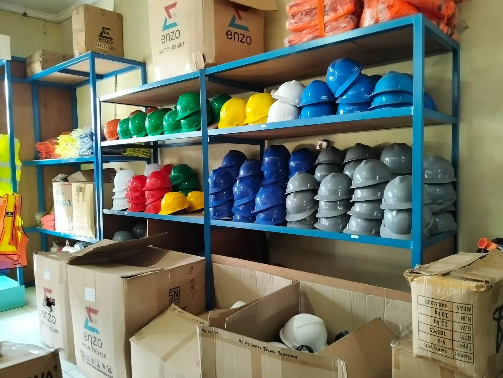 Industrial PPE and safety equipment