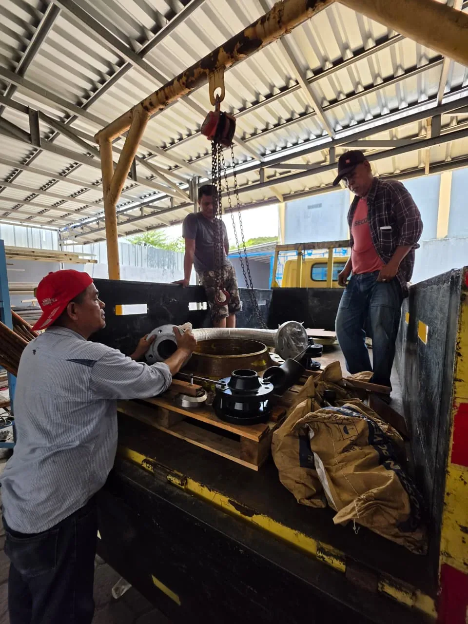 MTS material handling operation