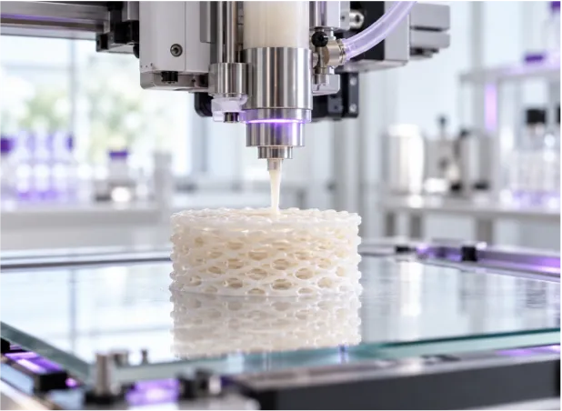 Biomaterial scaffold prototyping
