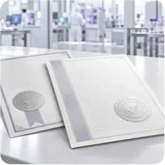 Material specification documents in a laboratory