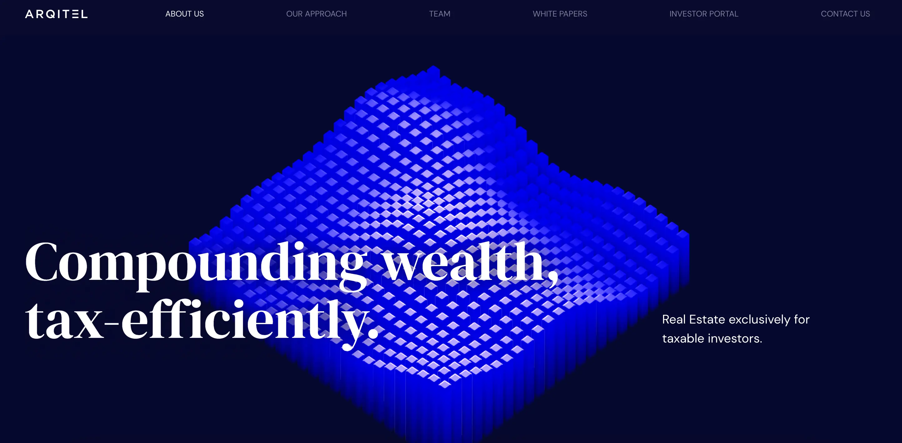 3D Scrollytelling ARQITEL