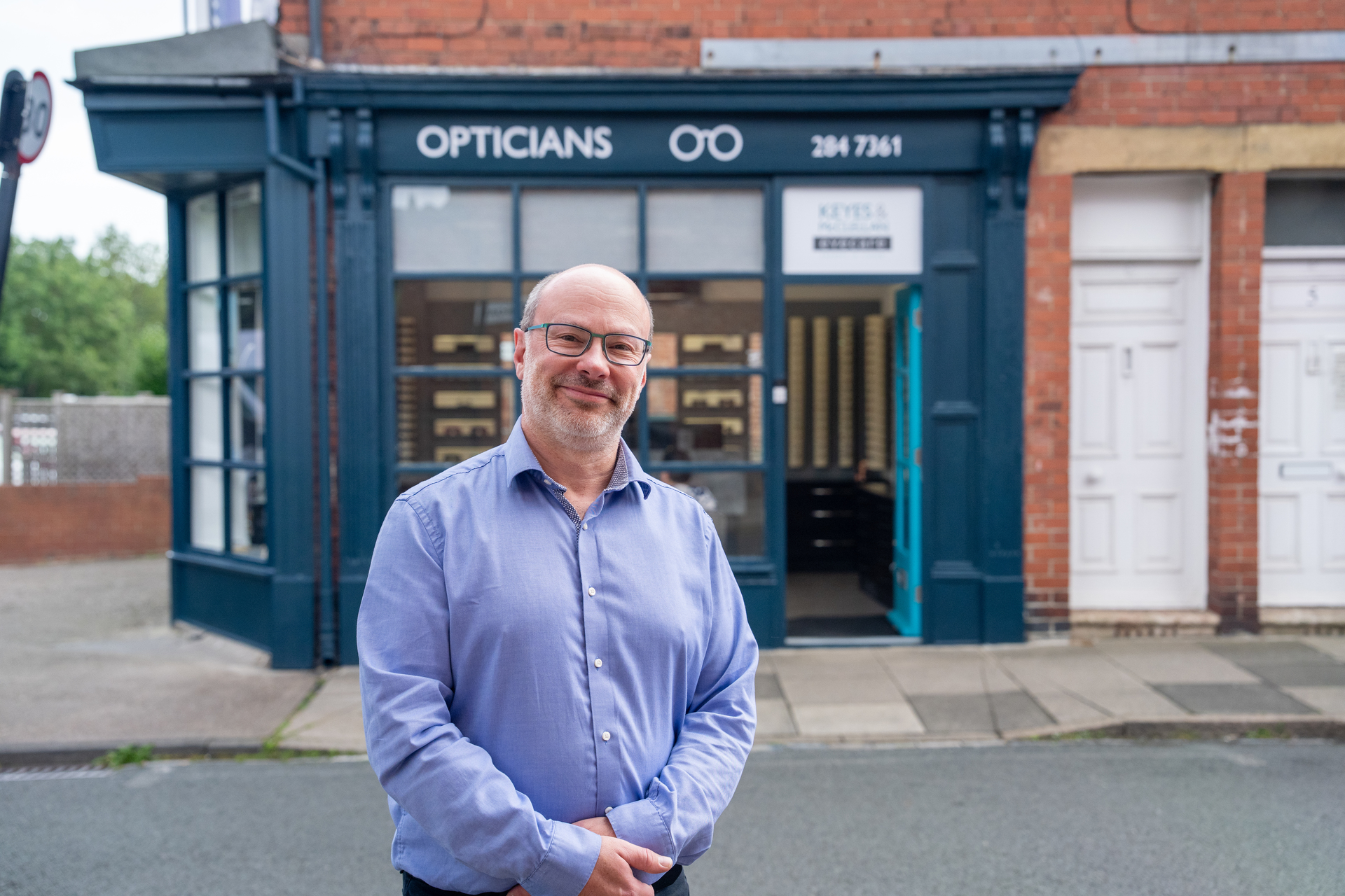 Andrew Keyes of Keyes & McClellan Eyecare