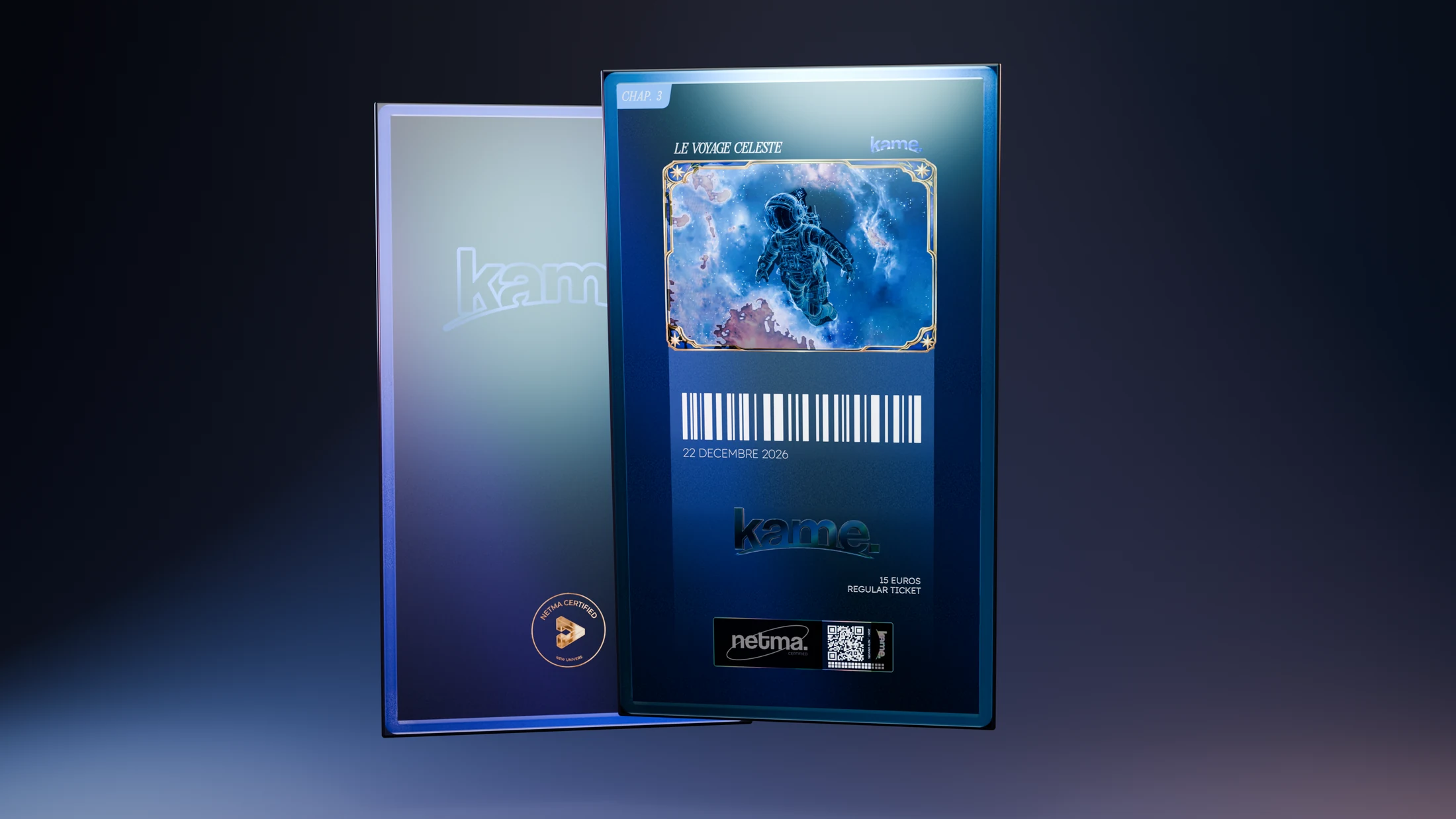 Netma — New Univers — Faire passer un univers graphique de l’image à la matière.
