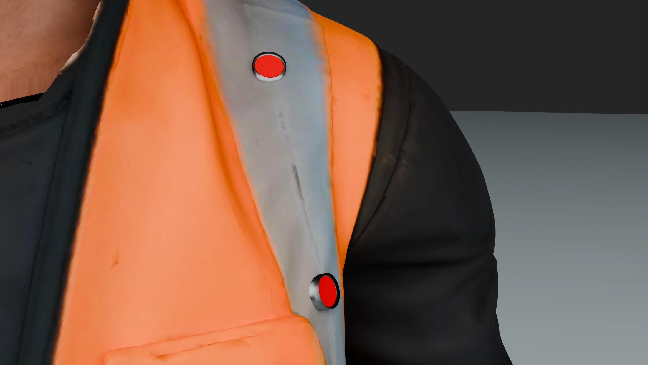 Détail de personnage destiné à l’animation.