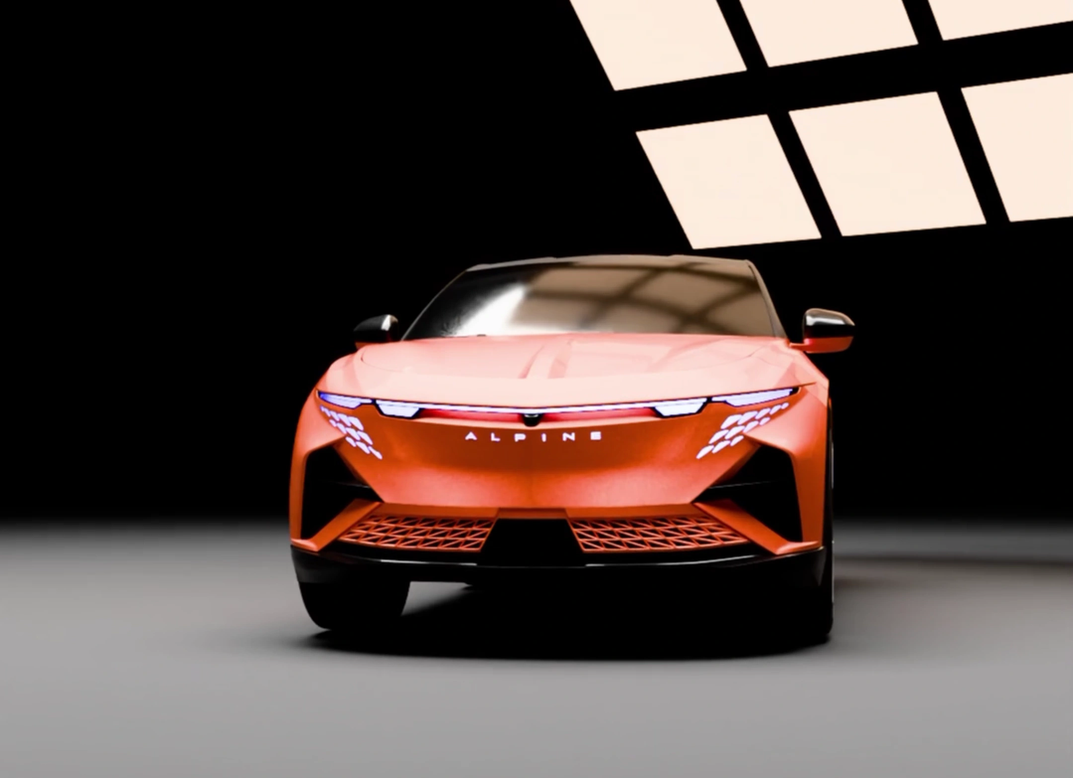Alpine — L’énergie d’une marque automobile, à l’échelle de l’affiche.