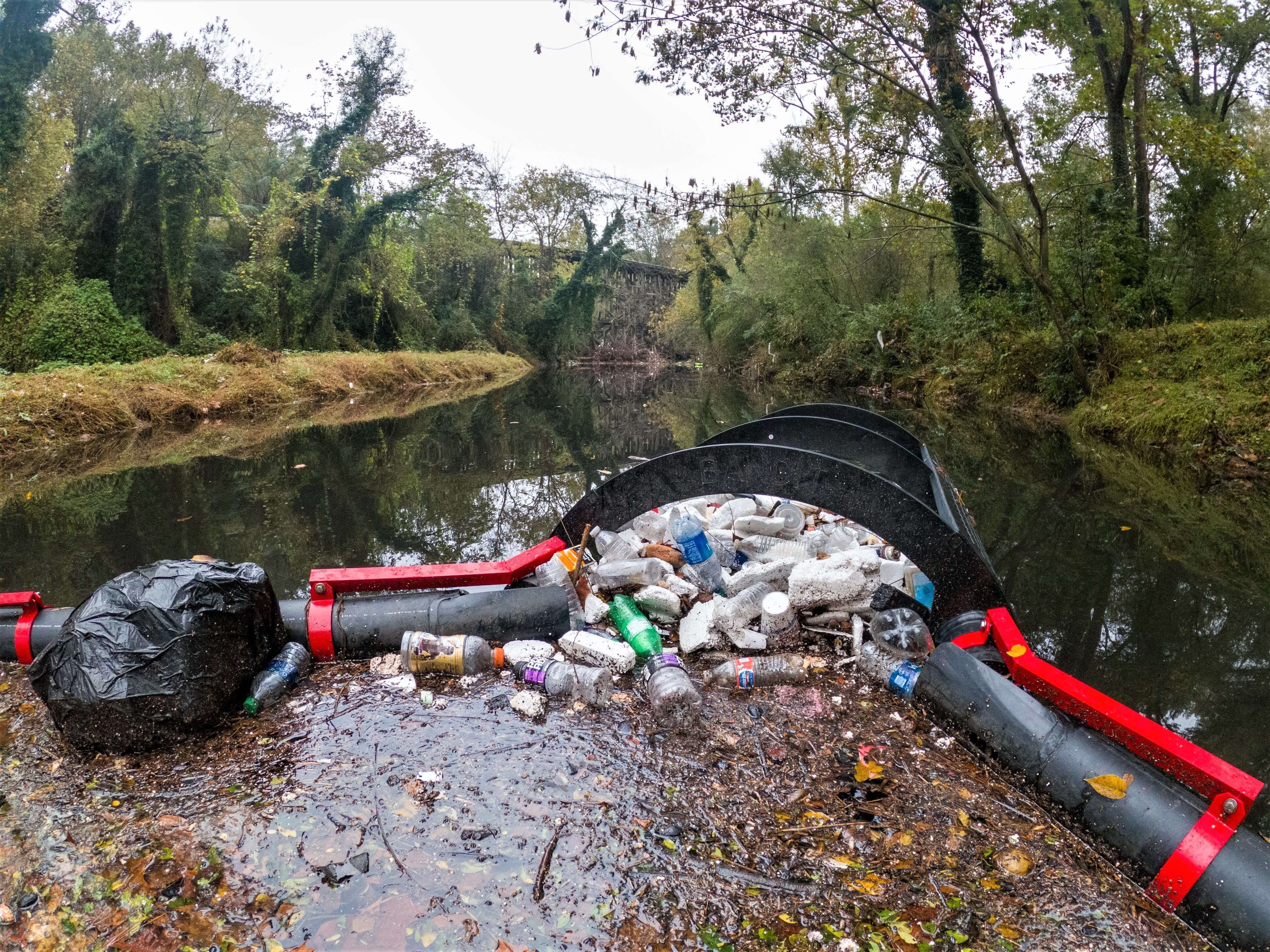 Bandalong Bandit in Ardmore Park, Atlanta, tested in partnership with Chattahoochee Riverkeepers.