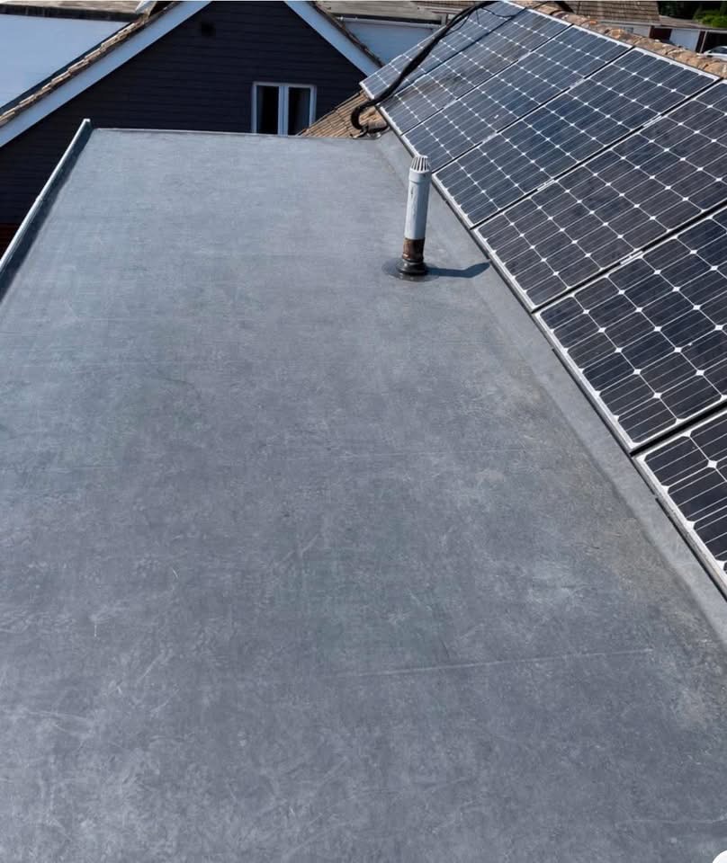 Finished flat roof by Handy Helpers
